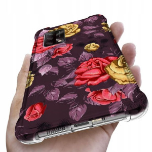 Etui Antishock Do OPPO A74 4G Kwiatowe Top Wzory