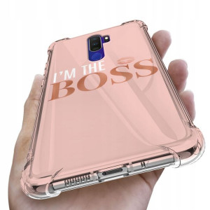 Etui Antishock do OPPO A9 2020 Girl Pink Top Wzory