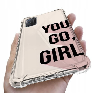 Etui Antishock do OPPO A92 Dziewczęce Pink Wzory