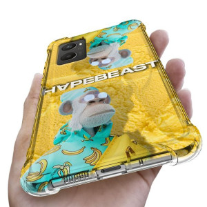 Etui Antishock do OPPO A96 4G Case Bearbrick Wzory