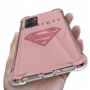 Etui Antishock do OPPO A96 4G Girl Pink Top Wzory