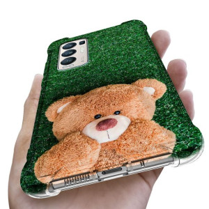 Etui Antishock do OPPO RENO 5 PRO 5G Flower Wzory