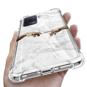 Etui ANTISHOCK do OPPO RENO 5F Aniołki Angel Wzory
