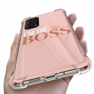 Etui Antishock do OPPO RENO 5K Girl Pink Top Wzory