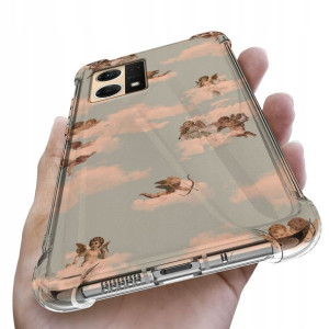 Etui Antishock do OPPO RENO 7 4G Aniołki Top Wzory
