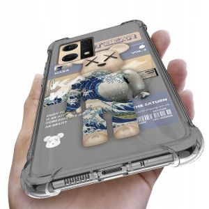 Etui Antishock do OPPO RENO 7 4G Bearbrick Wzory