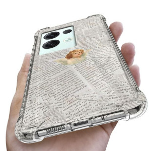 Etui ANTISHOCK do OPPO RENO 8 5G Aniołki Top Wzory