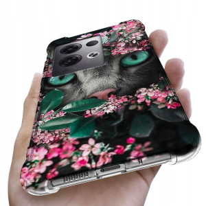 Etui ANTISHOCK do OPPO RENO 8 PLUS Aesthetic Wzory