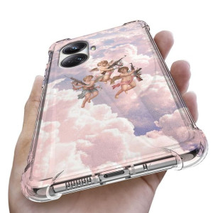 Etui ANTISHOCK do REALME 10 PRO PLUS 5G Aniołki Wz