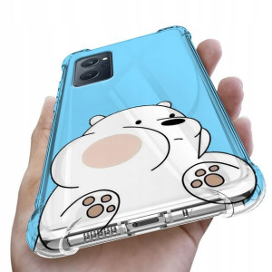 Etui Antishock do REALME 9i Bare Bears Top Wzory