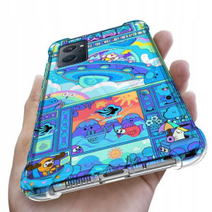 Etui Antishock do REALME 9i Case Neony Top Wzory