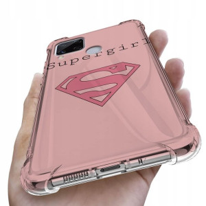 Etui Antishock do REALME C15 Dziewczęce Pink Wzory