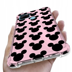 Etui Antishock do REALME C25Y Kwiaty Flower Wzory