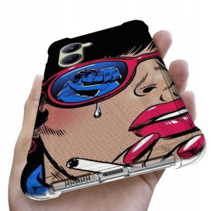 Etui ANTISHOCK do REALME C33 Dziewczęce Girl Wzory