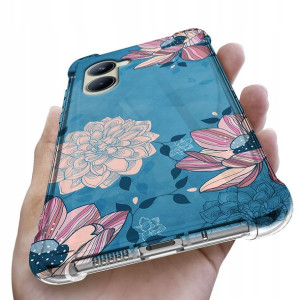 Etui ANTISHOCK do REALME C33 Kwiatowe Flower Wzory
