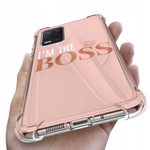 Etui Antishock do REALME V13 5G Girl Pink Wzory