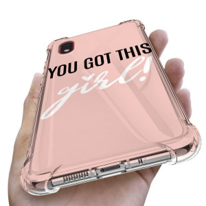 Etui Antishock do SAMSUNG A01 CORE Girl Pink Wzory