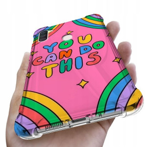 Etui Antishock do SAMSUNG A11 Kwiaty Flower Wzory