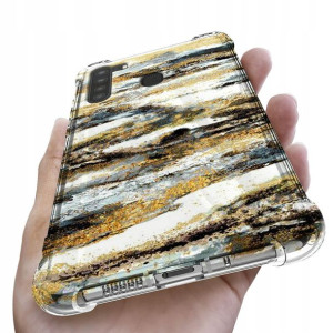 Etui Antishock do SAMSUNG A21 Eleganckie Top Wzory