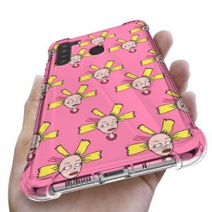 Etui Antishock Do SAMSUNG A21 Kwiatowe Top Wzory