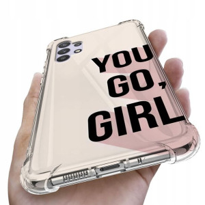 Etui Antishock do SAMSUNG A32 Girl Pink Top Wzory