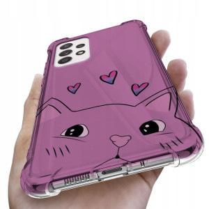 Etui ANTISHOCK do SAMSUNG A52s 5G Zwierzątka Wzory