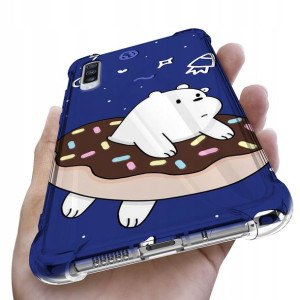 Etui Antishock do SAMSUNG A70S Bare Bears Wzory