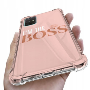 Etui Antishock do SAMSUNG A71 Girl Pink Top Wzory