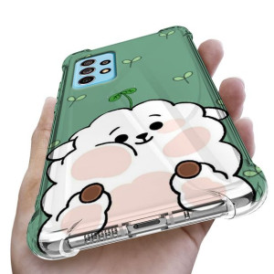 Etui ANTISHOCK do SAMSUNG A73 5G Zwierzątka Wzory