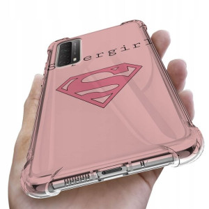 Etui Antishock do SAMSUNG A90 5G Girl Pink Wzory