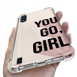 Etui Antishock do SAMSUNG M01 Girl Pink Top Wzory