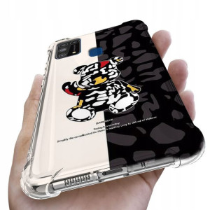 Etui ANTISHOCK do SAMSUNG M31 Case Bearbrick Wzory
