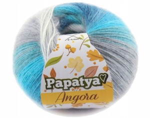Włóczka PAPATYA ANGORA 83 wełna merino / 550m/100g