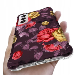 Etui Antishock Do SAMSUNG S21 PLUS Flower Wzory
