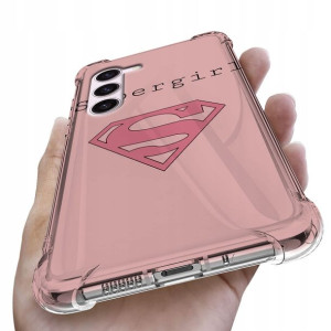 Etui Antishock do SAMSUNG S23 Girl Pink Top Wzory