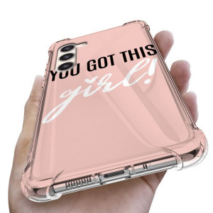 Etui Antishock do SAMSUNG S23 PLUS Girl Pink Wzory
