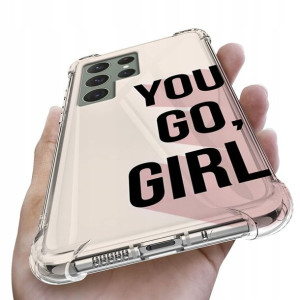 Etui Antishock do SAMSUNG S23 ULTRA Girl Top Wzory