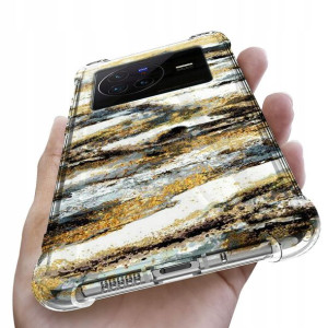 Etui Antishock do VIVO X80 Eleganckie Top Wzory