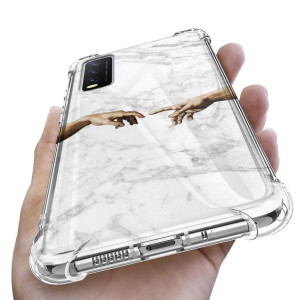 Etui ANTISHOCK do VIVO Y20S Case TOP Aniołki Wzory