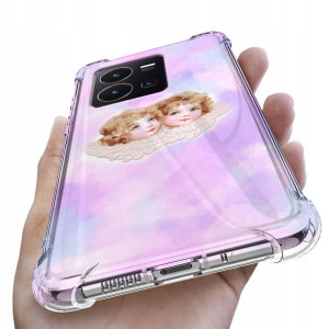 Etui Antishock do VIVO Y35 Case Aniołki Angel Wz