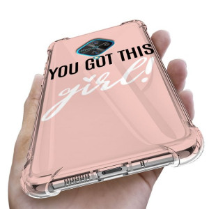 Etui Antishock do VIVO Y51 2020 Girl Pink Wzory