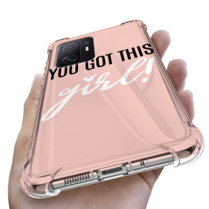 Etui Antishock do XIAOMI 11T PRO 5G Girl Top Wzory