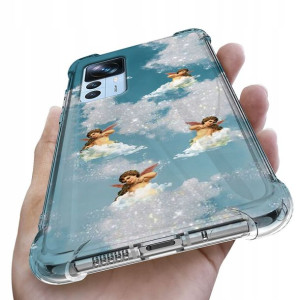 Etui Antishock do XIAOMI 12T Aniołki Angel Wzory