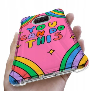 Etui Antishock do XIAOMI MI 10T LITE Flower Wzory