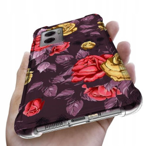 Etui Antishock Do XIAOMI REDMI 10 5G Kwiaty Wzory