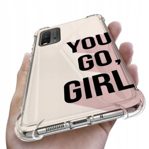 Etui Antishock do XIAOMI REDMI 9T Girl Pink Wzory