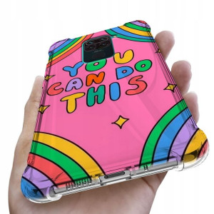 Etui Antishock do XIAOMI REDMI NOTE 9 Flower Wzory