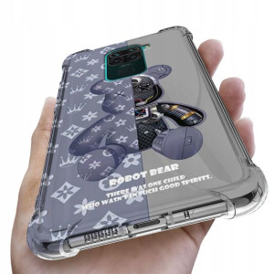 Etui ANTISHOCK do XIAOMI REDMI NOTE 9 Miś Wzory