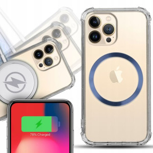 Etui Antishock MAGSAFE Blue do IPHONE 13 PRO MAX