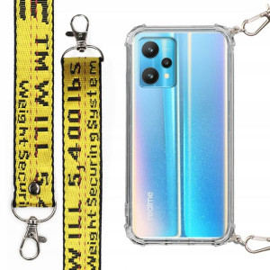 Etui Antishock Mocna Smycz Żółta do REALME 9 PRO
